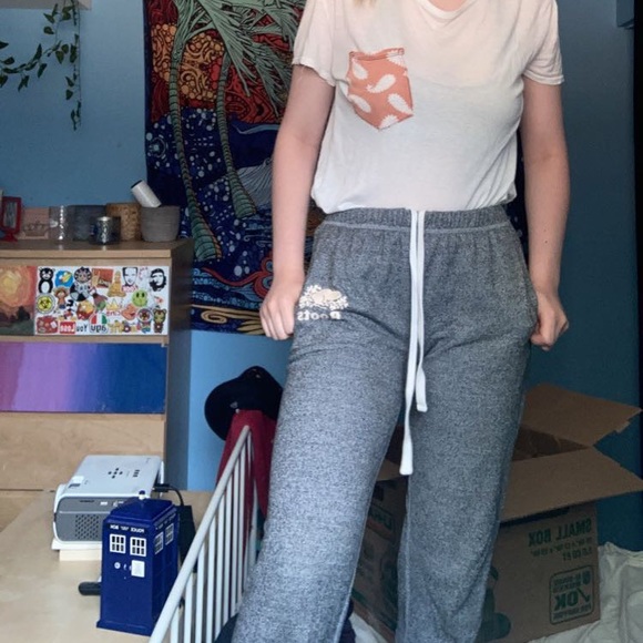roots salt and pepper sweatpants - Picture 1 of 2